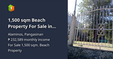 Land for Sale in Alaminos, Pangasinan .
